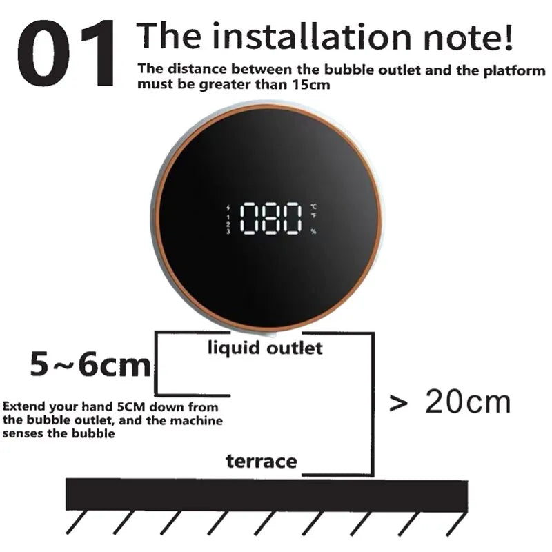 Avelena | PureSense – Stilvolle Automatische Seifenspender mit Touchless Technologie