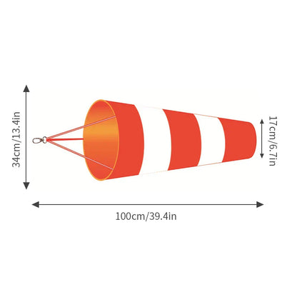 Avelena | Outdoor Wind Sack Reflexions-Windrichtungs-Messung