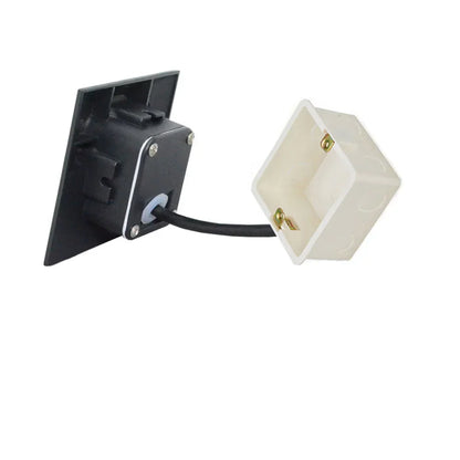 Avelena | Moderne wasserdichte IP65 LED-Einbau-Wandlampe für Außenbeleuchtung - 3W eingebettete Stufen- & Treppenbalcony-Portalschlusslampe