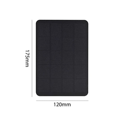 Avelena | Voltaro Solarpanel 10W | Micro-USB | IPX6 Wetterfest | Für Kamera & Lichtsysteme