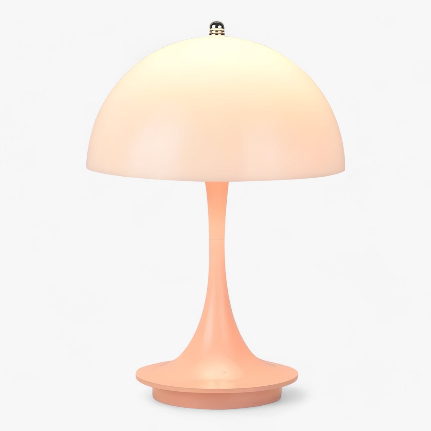 Avelena | LED-Pilzlampe | Tragbar und über USB aufladbar - dimmbare Nachttischlampe für das Schlafzimmer