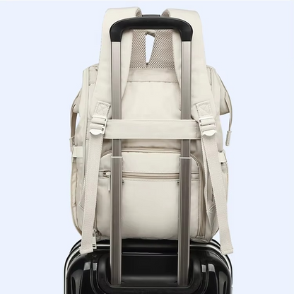 Avelena | Baby Wickelrucksack mit Kinderwagenhaken, wasserdichte Reisemuttertasche für Everyday Essentials