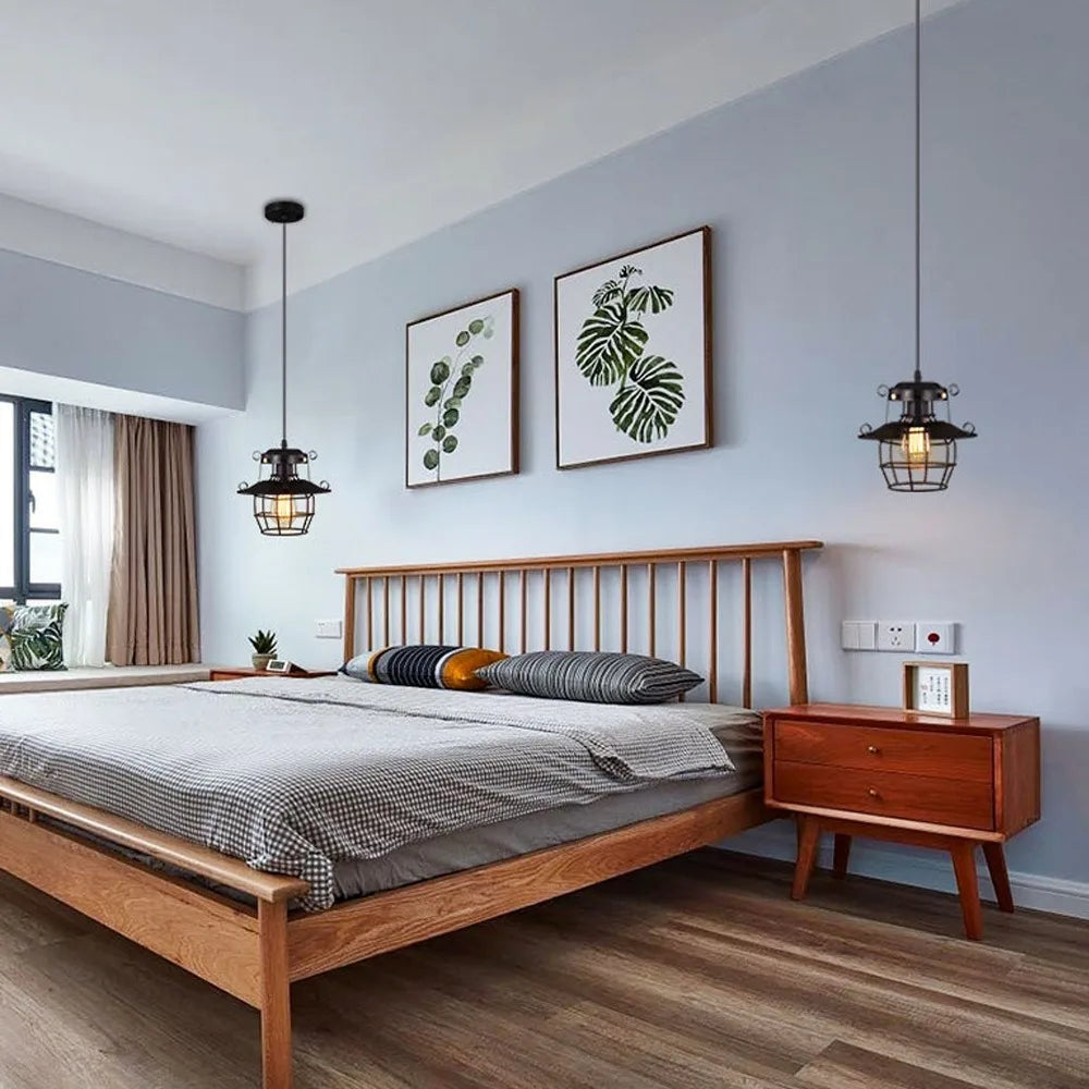 Avelena | Norah Retro-Industrie-Hängelampe