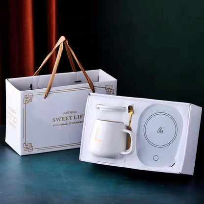 Avelena | Lifesmart 55C Konstant Temperatur Tassenwärmer Geschenkset