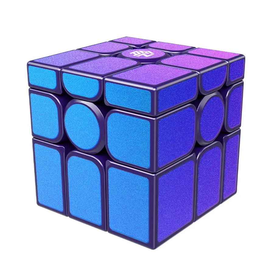 Avelena | Spiegel Magnetisch 3X3 Geschwindigkeitswürfel - Uv Behandelt Professionelles Fidget Puzzle Spielzeug