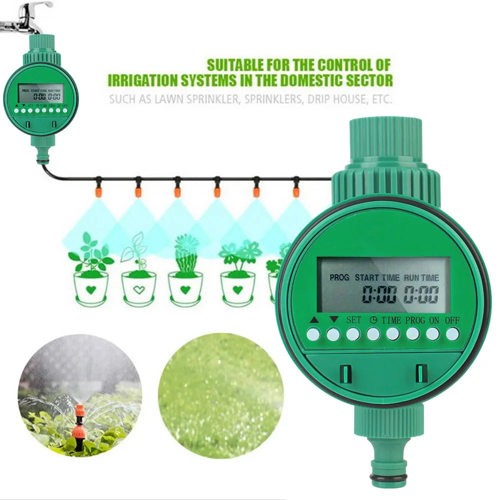 Avelena | Automatischer Bewässerungssteuerung – Intelligenter Garten-Wasserzeitgeber für Zuhause