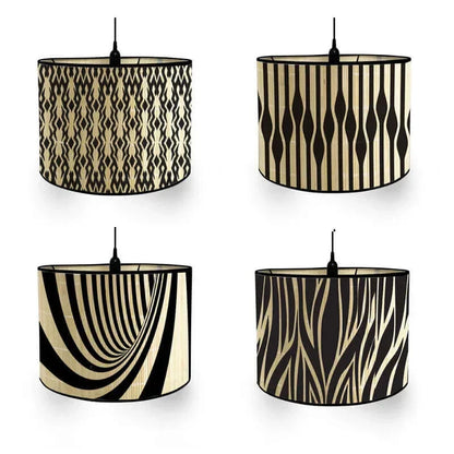 Avelena | Art Deco Lampenschirm Trommel