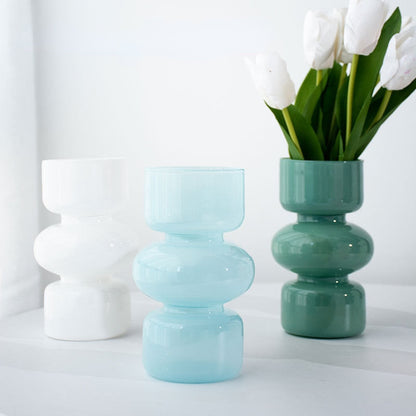 Avelena | Glas Tier Vase - Mehrfarben