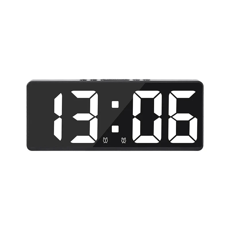 Avelena | Led Uhr Stilvolle Wecker mit Nachtmodus