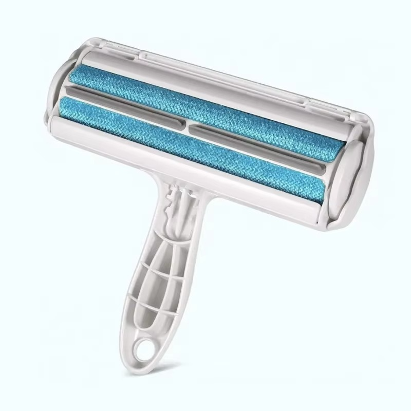 Avelena | Wiederverwendbares Tierhaareentfernungs-Mitt und selbstreinigendes Roller-Set für Möbel, Couch und Teppich