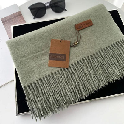 Avelena | Damen Baumwoll Winter Schal – Weich, Warm, Eleganter Stil