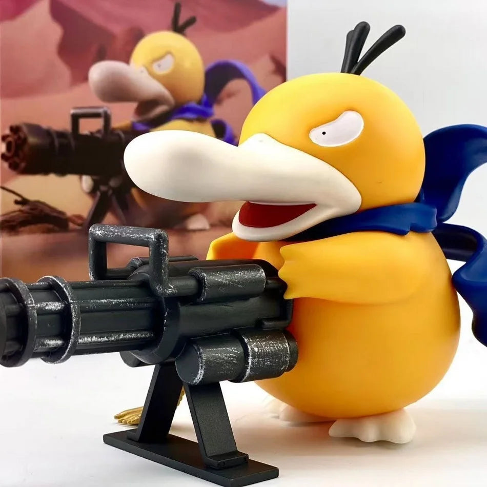 Avelena | Psyduck Gatling Gun Figur Spielzeug