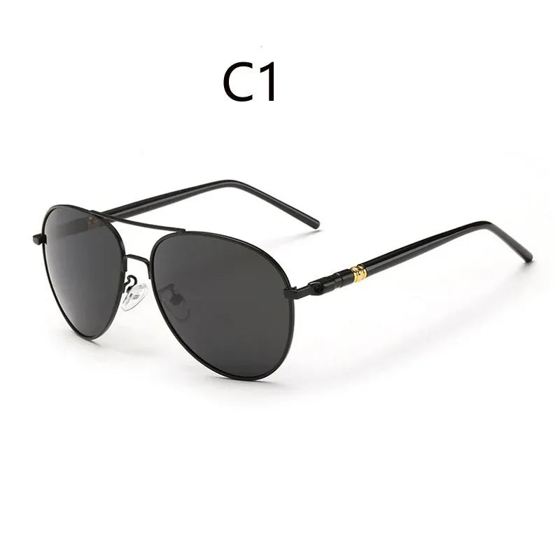 Avelena | Herren Klassiker Rechteckige Uv400 Polarisierte Strandsonnenbrille