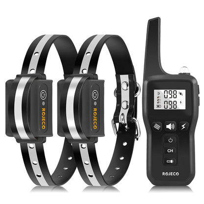 Avelena | 1000m Hundetraining Halsband – Wasserdicht, Wiederaufladbar mit Fernbedienung für kleine, mittelgroße & große Hunde