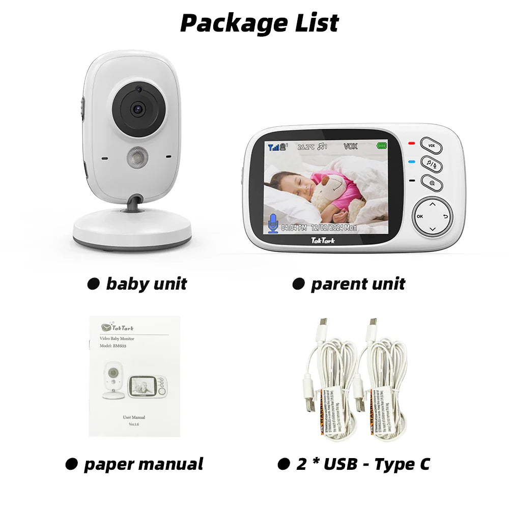 Avelena | Kabellose Video-Babyphone mit Wiegenliedern