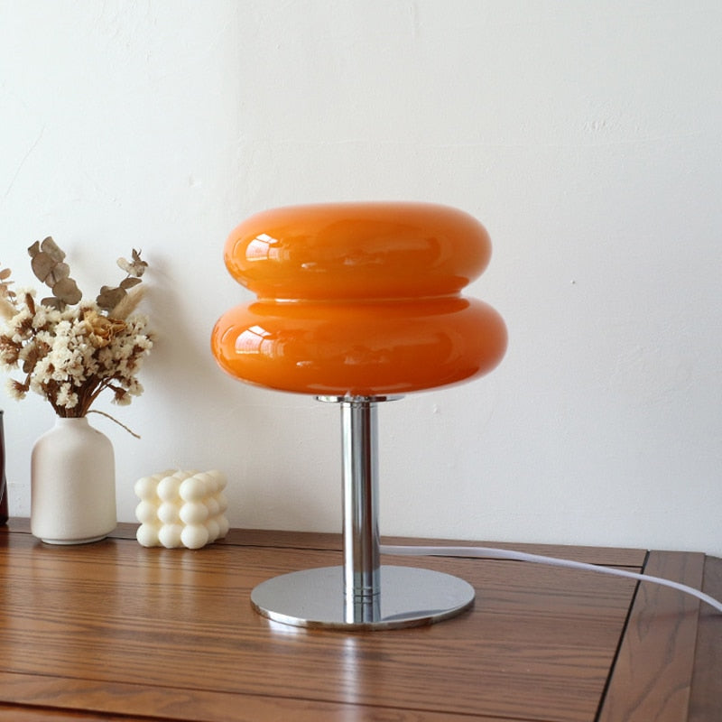 Avelena | Macaron Glas Retro-Modern Dimminglampe