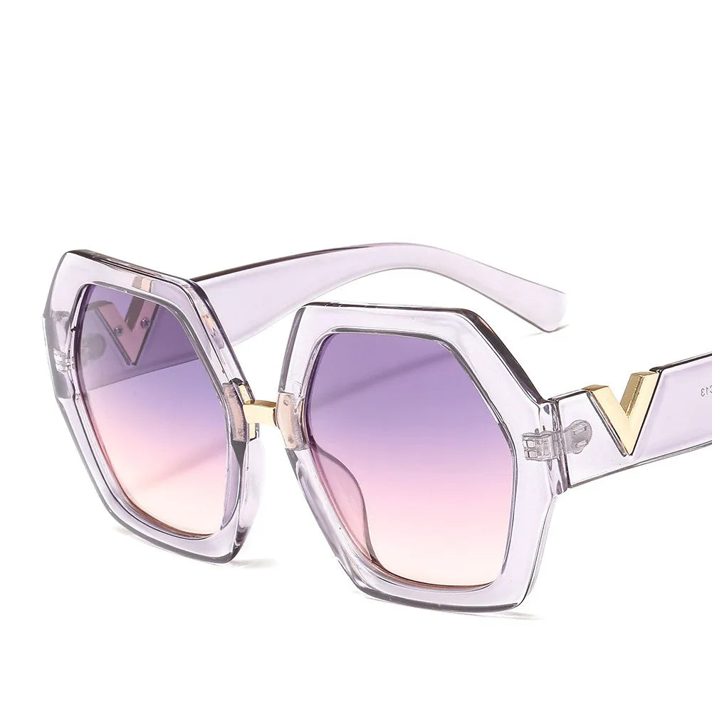 Avelena | Trendige Sonnenbrillen mit Uv400 Diamant Sonnenbrillen Frauen
