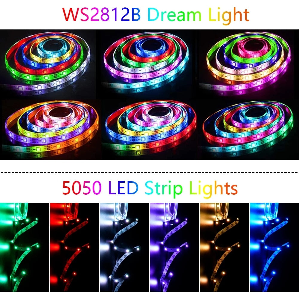 Avelena | 1M-20M RGB LED-Lichtband 5V LED