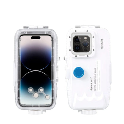 Avelena | Wasserdichtes Tauchgehäuse für iPhone mit 40 m Tiefenschutz & Touch-Control – AquaShield