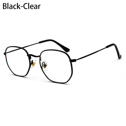 Avelena | Polygon Metall Quadrat Sonnenbrille