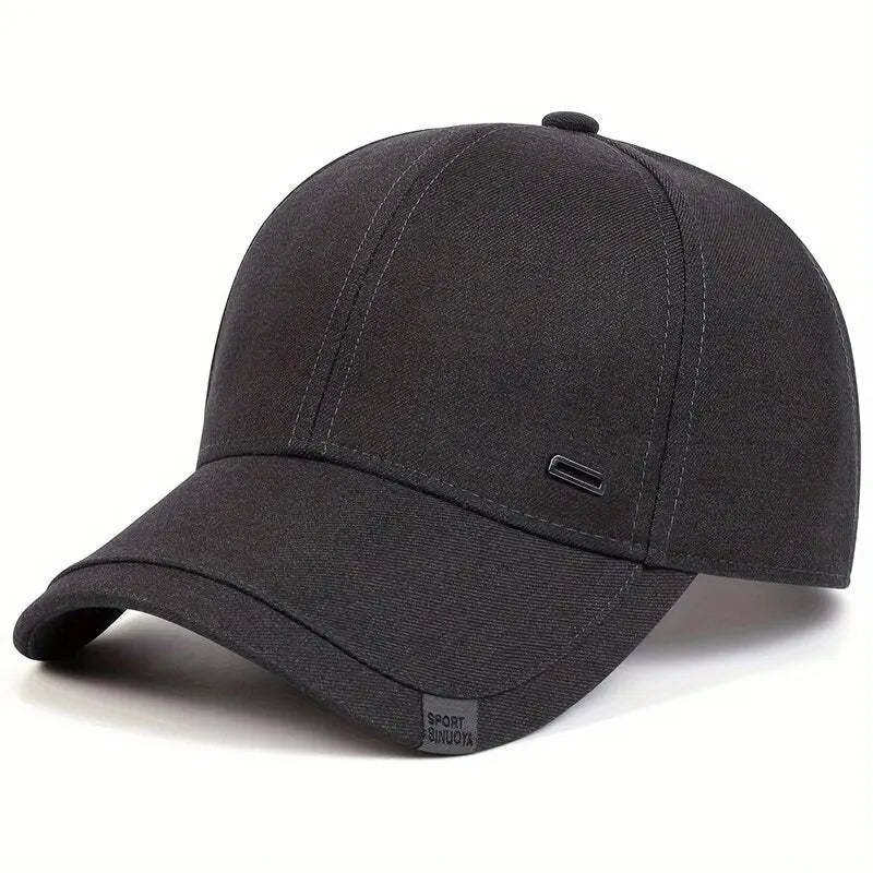 Avelena | Unisex Verstellbare Baseballkappen Platzierung Silber Schnalle Marke Casual Outdoor Sonnenschutz Hut