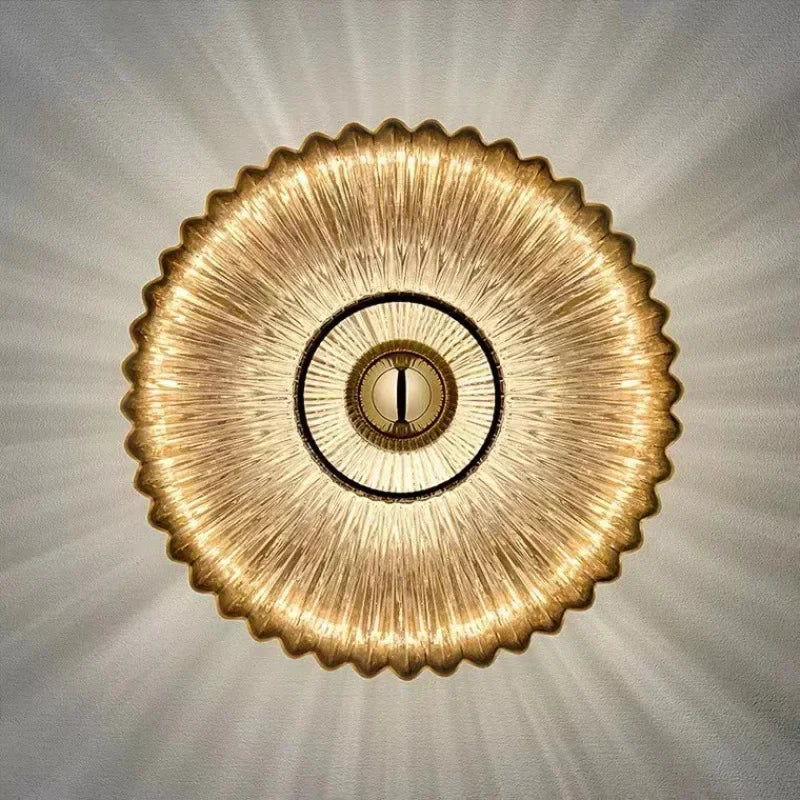 Avelena | Luminis Elegante Glas Wandleuchte für Stimmungsvolle Beleuchtung