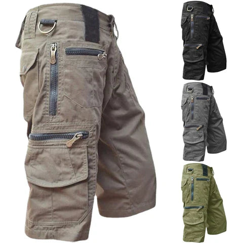 Funktionelle Herren-Cargo-Kurzhose