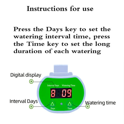 Avelena | Automatisches Pflanzenbewässerungssystem mit USB – Effiziente Tropfbewässerung