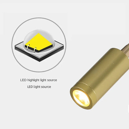 Avelena | Vielseitige LED-Wandleuchte: Modern, Flexibel, Perfekt zum Lesen im Bett