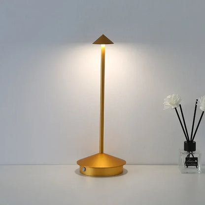 Avelena | Wiederaufladbare Tischlampe Kreative Esszimmer Touch Led Hotel Bar Kaffee Pina Pro Tischlampe Lampada Da Tavolo Dekorative Schreibtischlampe