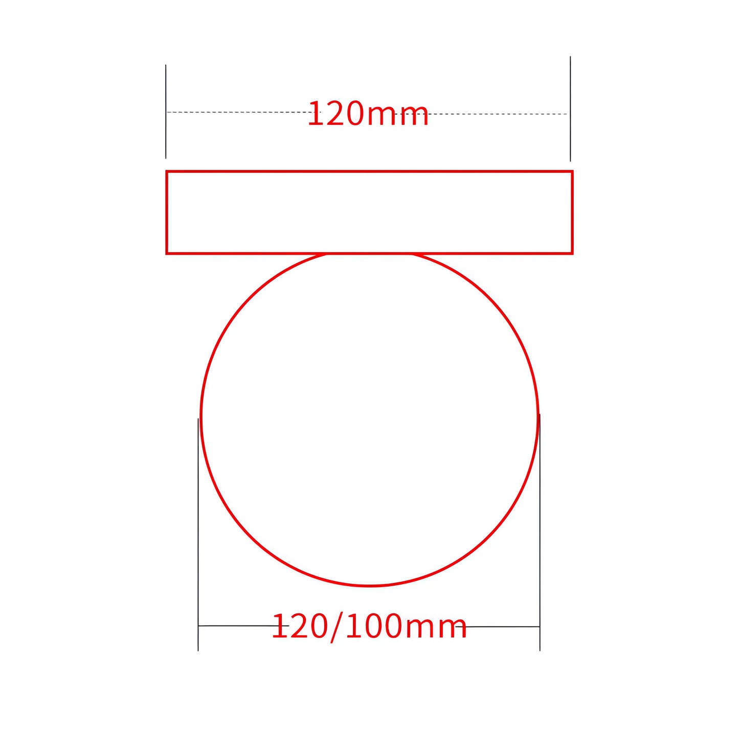 Avelena | Nereo - Minimalist Farbige Mini Glas Nordische Wandleuchte