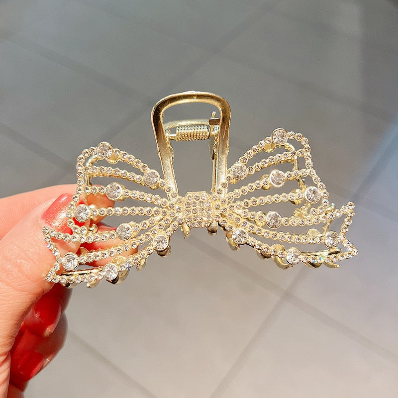 Avelena | Korea Perle Strass Haarnadel