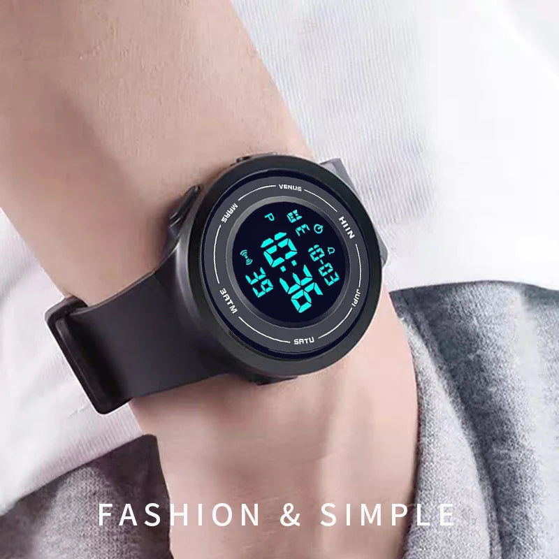 Avelena | Herren Luminous Militäruhr - Wasserdicht Silikon Outdoor Sportarmbanduhr
