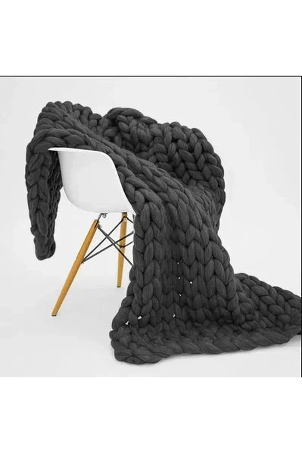 Avelena | Gemütliche Strick Chunky Decke