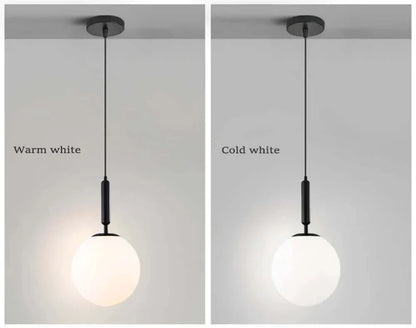 Avelena | Mid-Century Modern Glas Ball Pendelleuchte