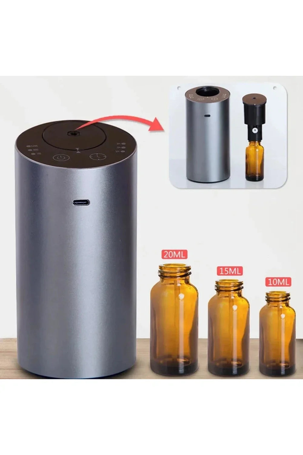 Avelena | Moderner metallischer Aroma-Diffusor