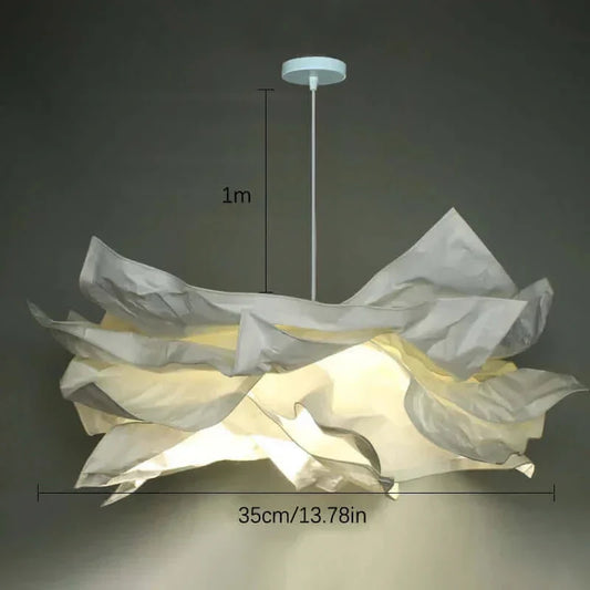 Avelena | Wolkartige Papierlampenschirm bis zu 70 cm breit
