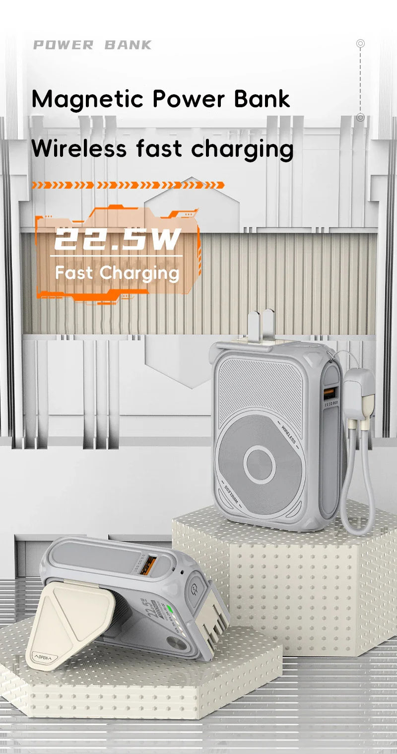 Avelena | USB Tragbare Magnetische Drahtlose Powerbank