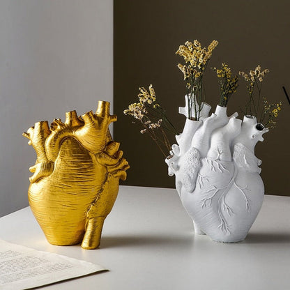 Avelena | Herz Trocken Pflanzen Kunst Vase