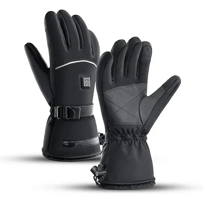 Avelena | Heizbare Motorradhandschuhe mit Aufladung - Wasserdichte Thermische Touchscreen Ski- und Motorradausrüstung