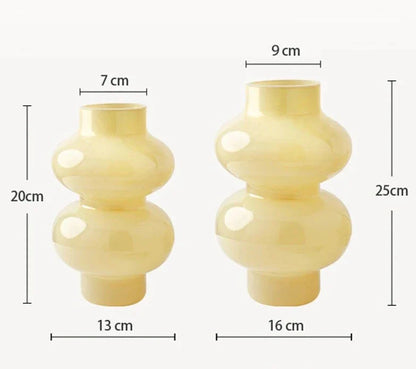 Avelena | Chubby 2-stufige Glasvase