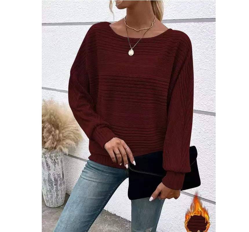 Texturiertes Sweatshirt für Damen