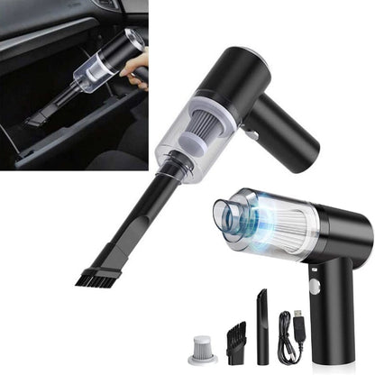 Avelena | CleanMate | Leistungsstarker Kabelloser Staubsauger für Zuhause und Auto