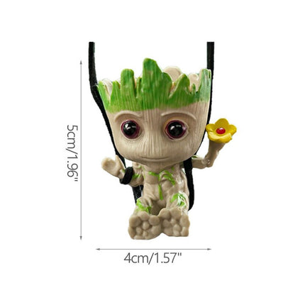 Avelena | Cartoon Groot Miniaturfigur: Verspielte Bürodekoration