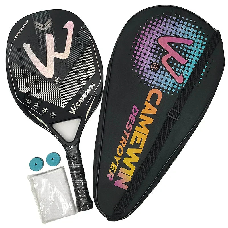 Avelena | Procarbo Grip Beach Tennis Schläger aus 3K Carbon