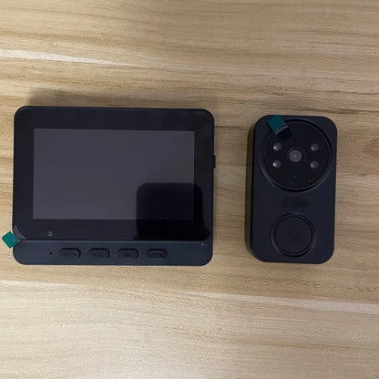 Avelena | Drahtlose Video-Türklingel mit 4,3" IPS-Bildschirm & Nachtsicht