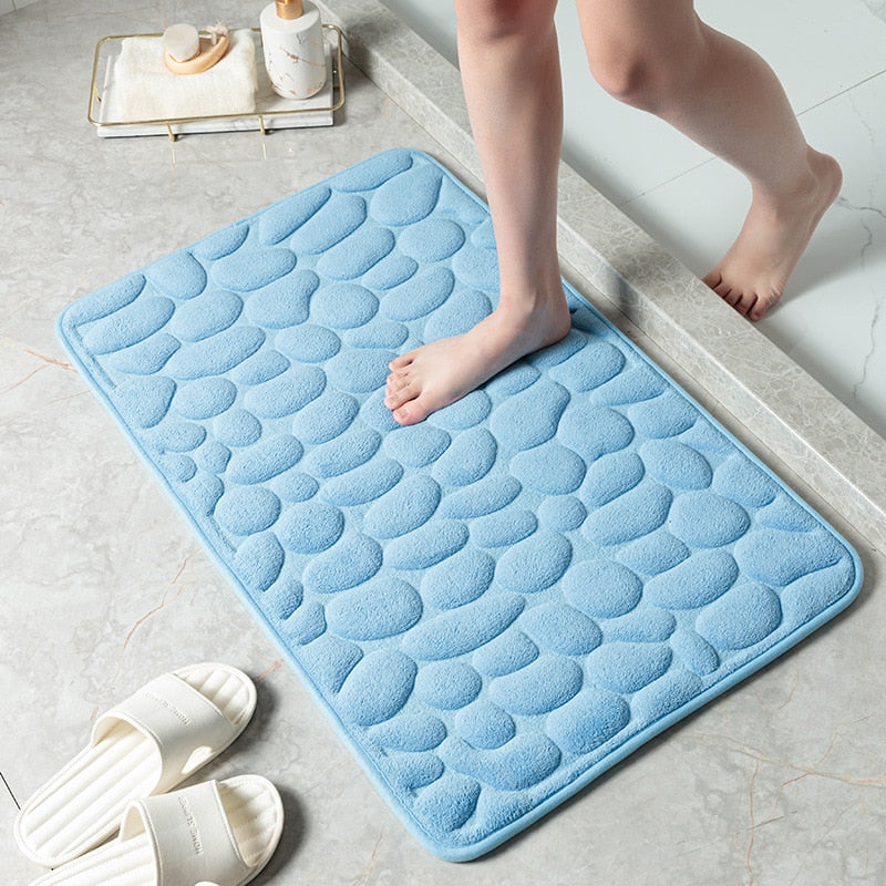 Avelena | Relief Badematte Rutschfest Und Memory-Schaum
