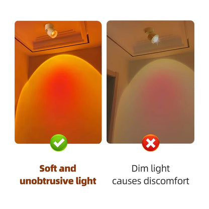 Avelena | LED Sonnenuntergang Atmospäre Wand Spotlight