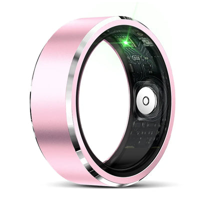Avelena | Healthring Neuer Smarter Fitnessring Mit Gestensteuerung, Herzfrequenz, Blutsauerstoff, Blutdruck, Schlaf, Schritte, Distanz Und Kalorien Für Android Und Ios