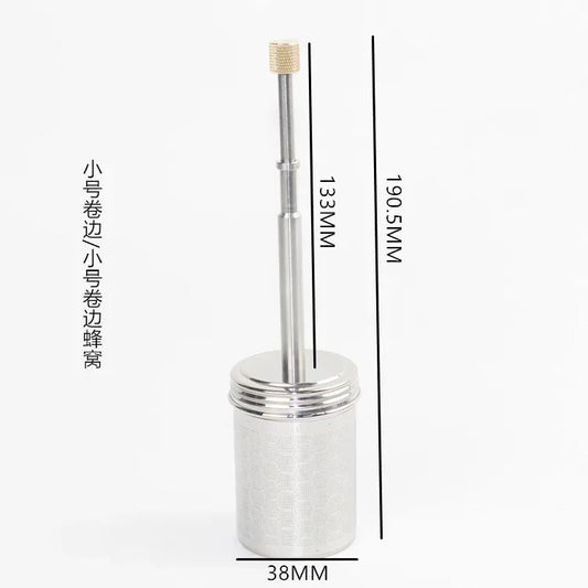 Avelena | Edelstahl Wiederverwendbarer Press Tee-Filter